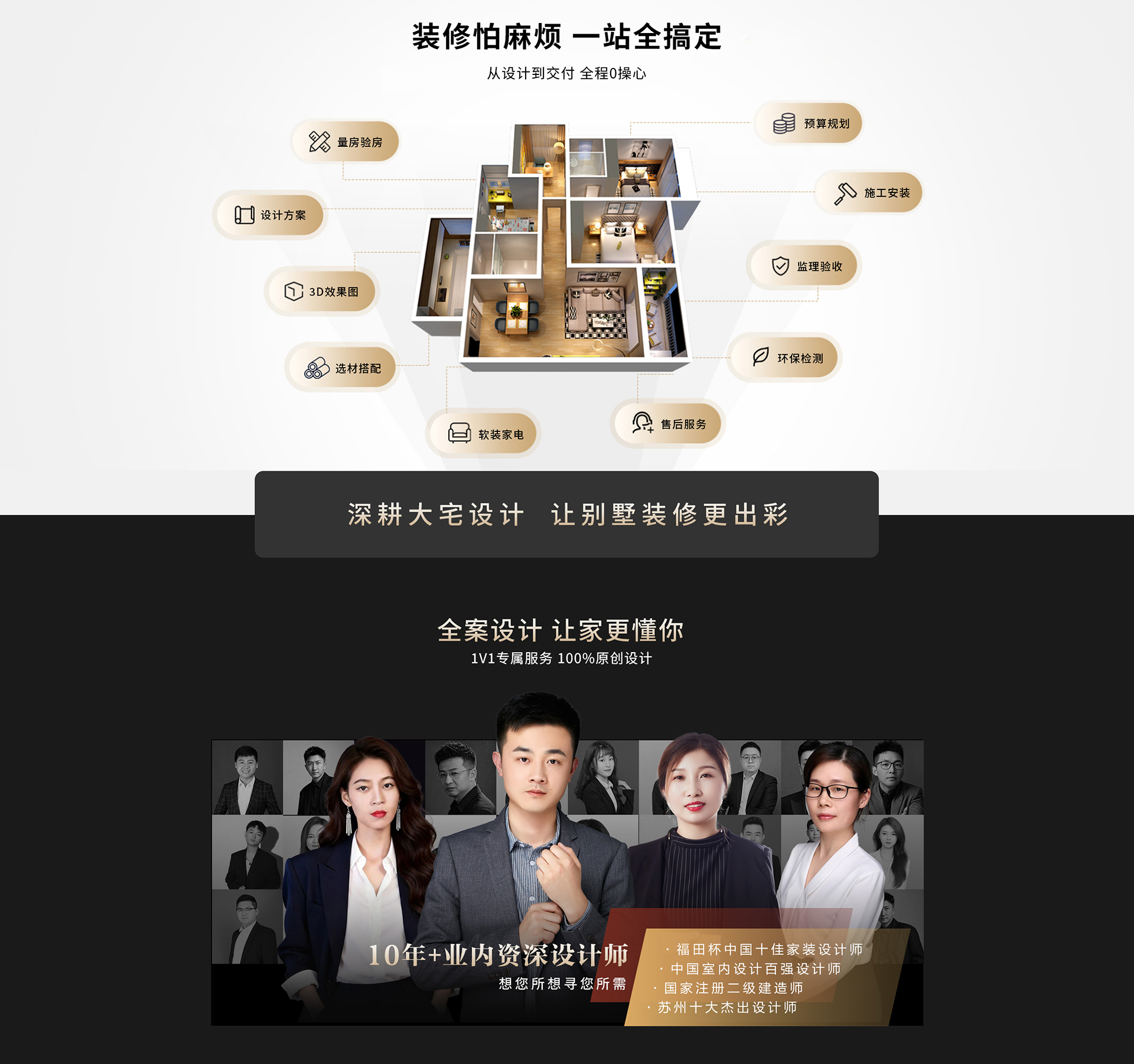 装修怕麻烦一站全搞定